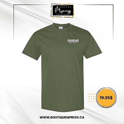 T-Shirt PAPA est. (année)