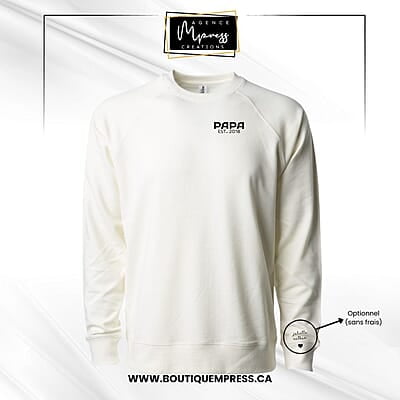 Crewneck Papa (année) Crewneck Papa (année)
