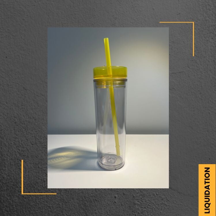 Bouteille d'eau jaune Bouteille d'eau jaune