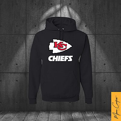 Hoodie noir - Chiefs Kansas City