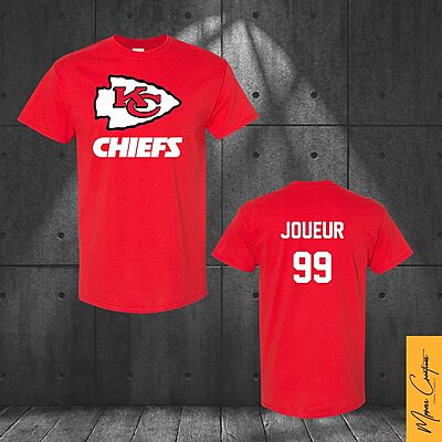 T-Shirt Rouge - Chiefs Kansas City T-Shirt Rouge - Chiefs Kansas City