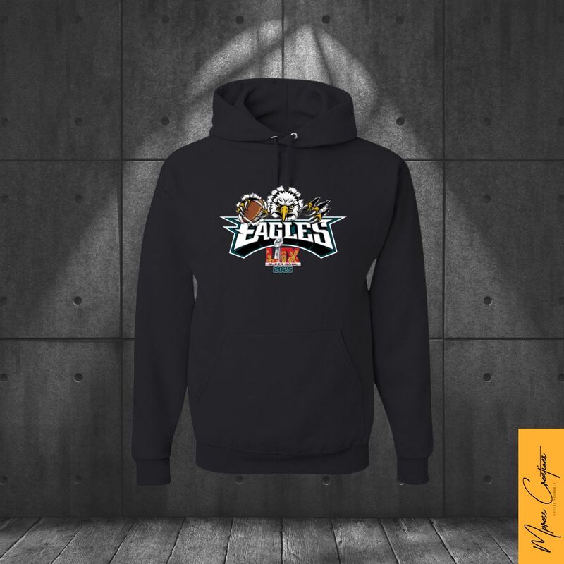 Hoodie noir - Eagles LIX Hoodie noir - Eagles LIX