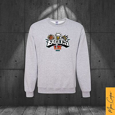 Crewneck gris - Eagles LIX