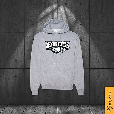 Hoodie gris - Eagles