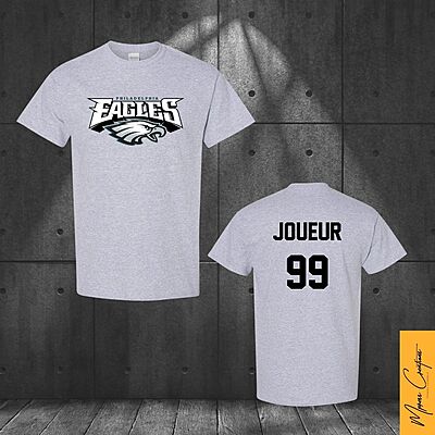 T-Shirt gris - Philadelphia Eagles T-Shirt gris - Philadelphia Eagles