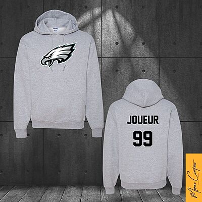 Hoodie gris - Philadelphia Eagles Hoodie gris - Philadelphia Eagles
