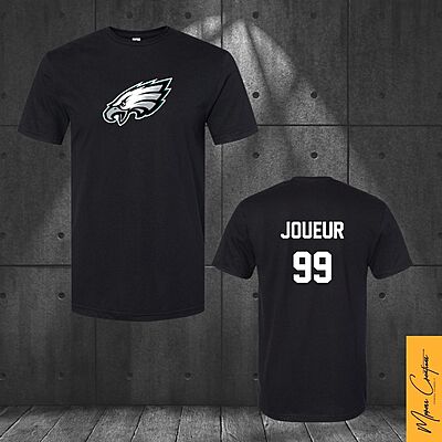T-Shirt noir - Eagles T-Shirt noir - Eagles