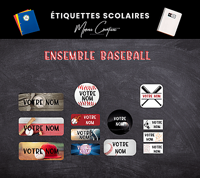 Étiquettes thématique Baseball