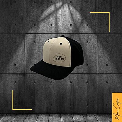 Casquette 6 panneaux courbée Pro Casquette 6 panneaux courbée Pro