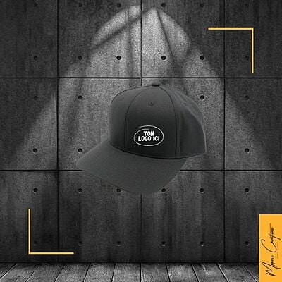 Casquette 6 panneaux courbée Pro Casquette 6 panneaux courbée Pro