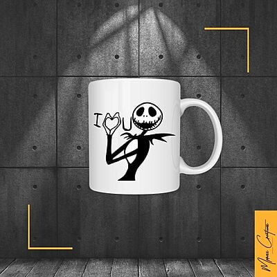 Tasse - Jack Skellington I Love U