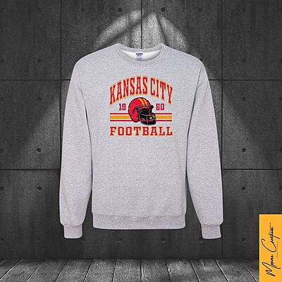 Crewneck Gris - Kansas City