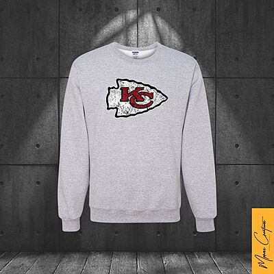 Crewneck gris - KC Chiefs