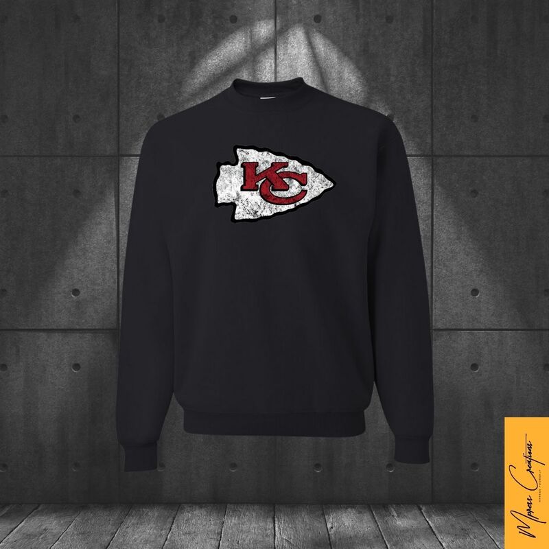 Crewneck noir - KC Chiefs Crewneck noir - KC Chiefs
