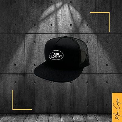 Casquette 5 panneaux (trucker's hat)