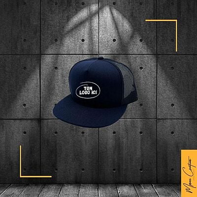 Casquette 5 panneaux (trucker's hat)