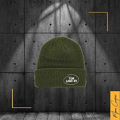 Tuque Beanie Accent - Broderie Tuque Beanie Accent - Broderie