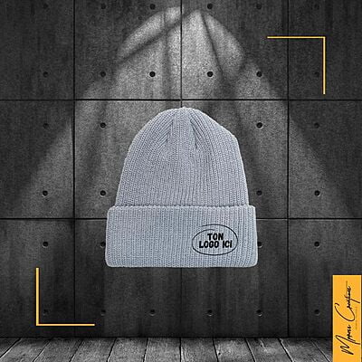Tuque Beanie Accent - Broderie Tuque Beanie Accent - Broderie