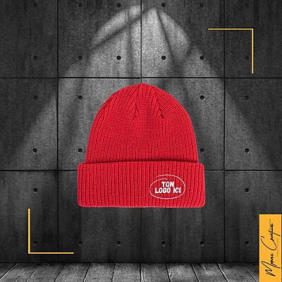 Tuque Beanie Accent - Broderie Tuque Beanie Accent - Broderie
