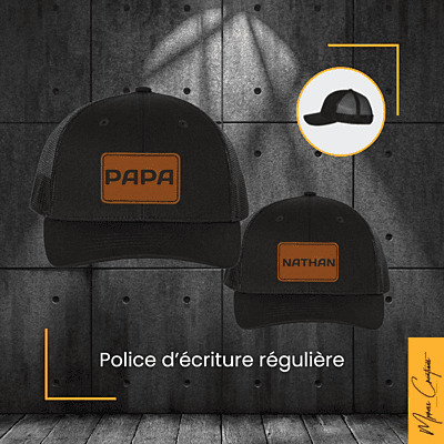 Duo casquettes noires Duo casquettes noires
