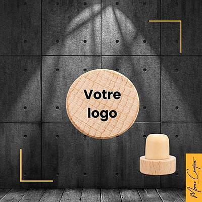 Bouchon avec votre logo